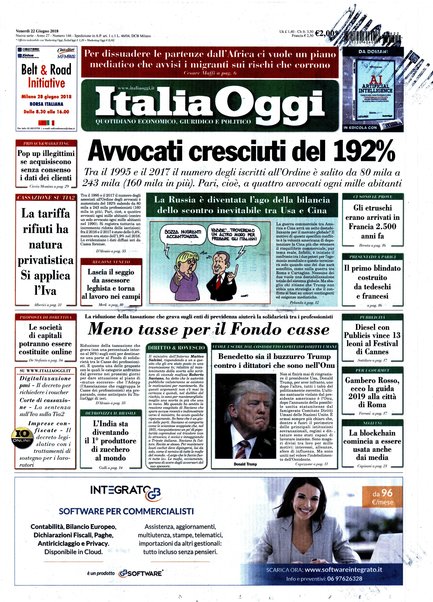 Italia oggi : quotidiano di economia finanza e politica